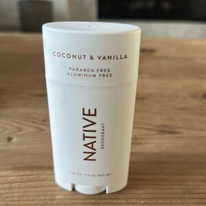 Native Deodorant Coconut & Vanilla scent NEW never used 2.65 OZ